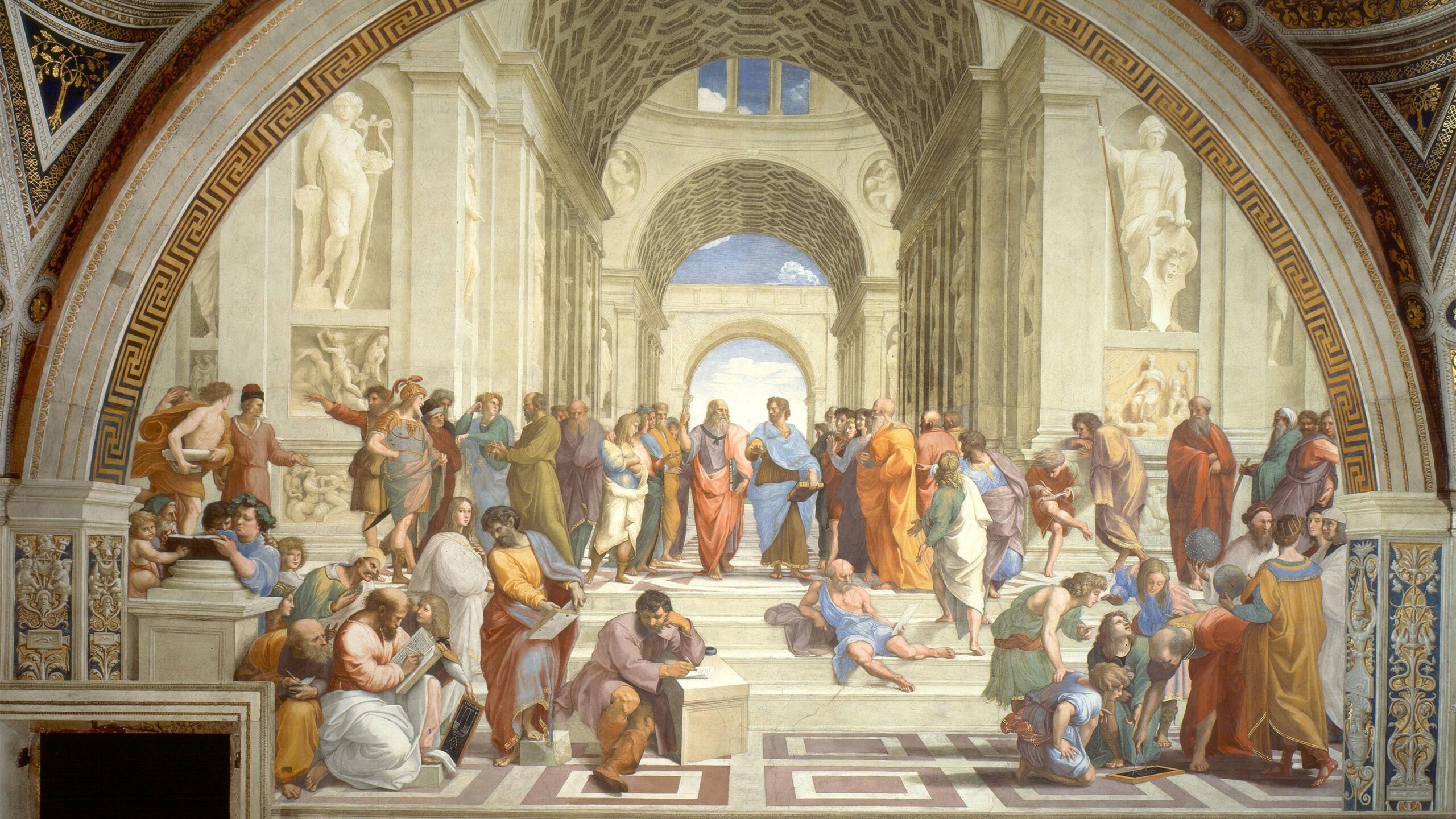 The School of Athens : wallpapers