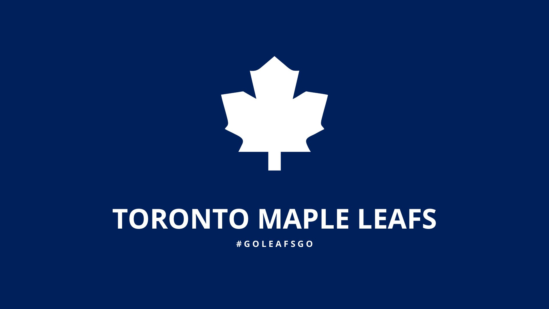 DeviantArt: More Like Minimalist Toronto Maple Leafs wallpapers by