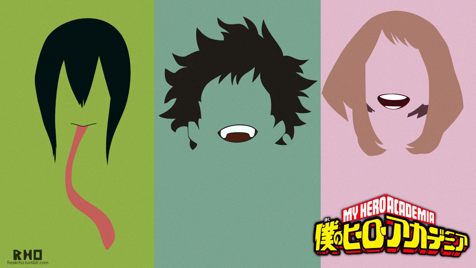 Boku no hero academia minimal wallpapers by freakRHO