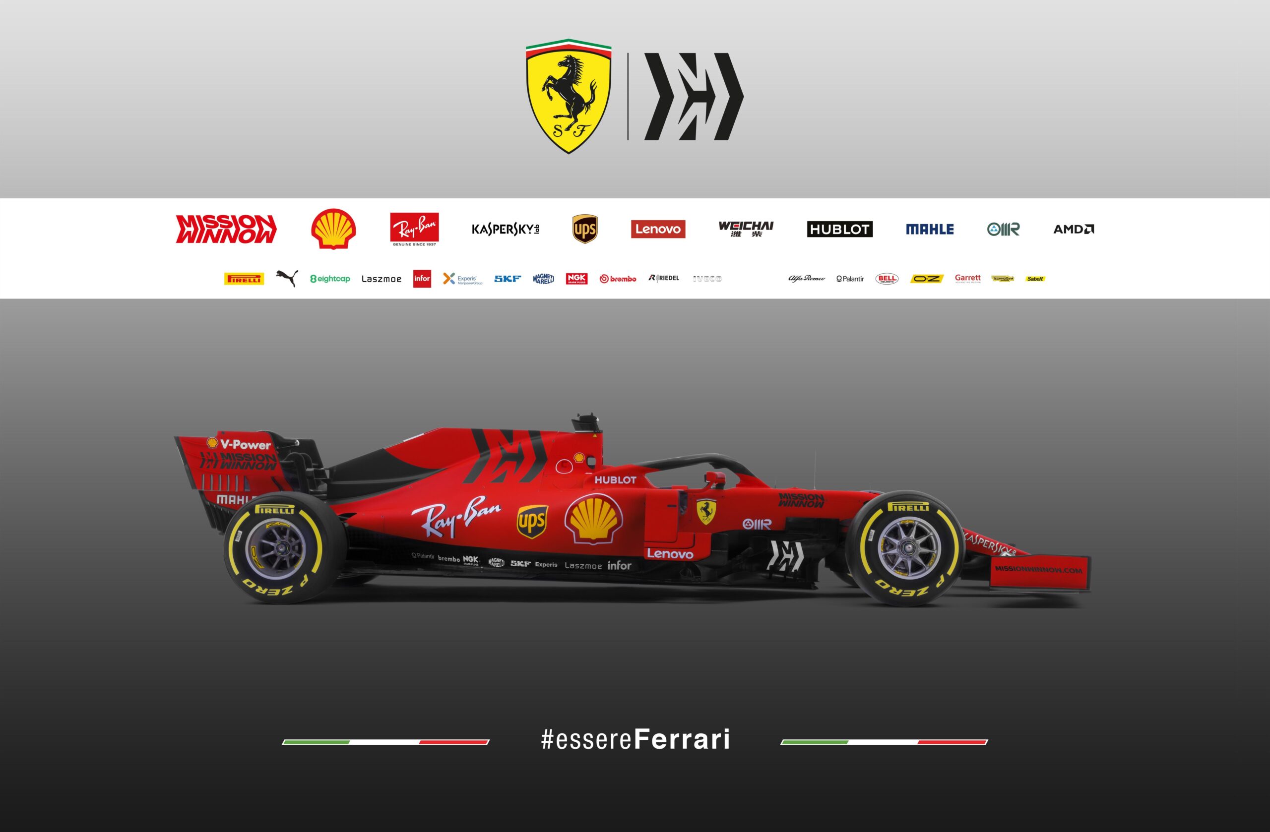 2019 Ferrari SF90 F1 car launch pictures