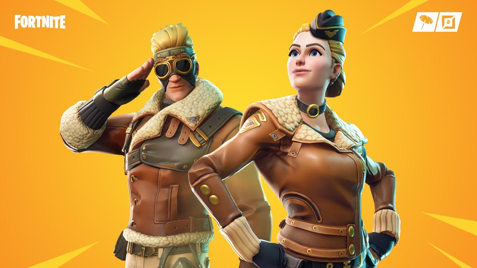 New Cloudbreaker and Wingtip Outfits : FortNiteBR