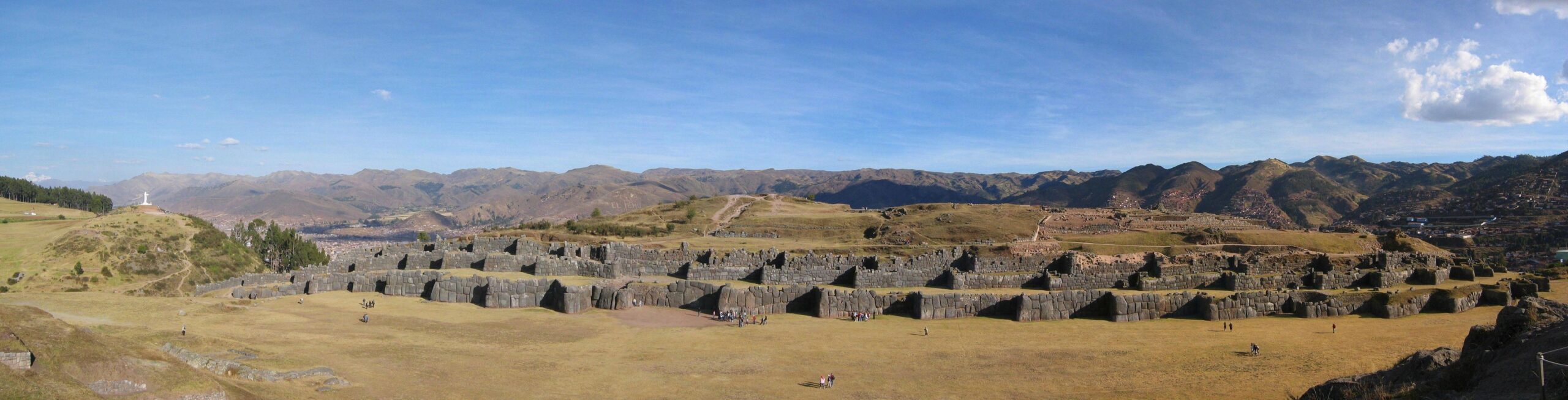 Panoramic View Of Sacsayhuamán, Cusco, Peru