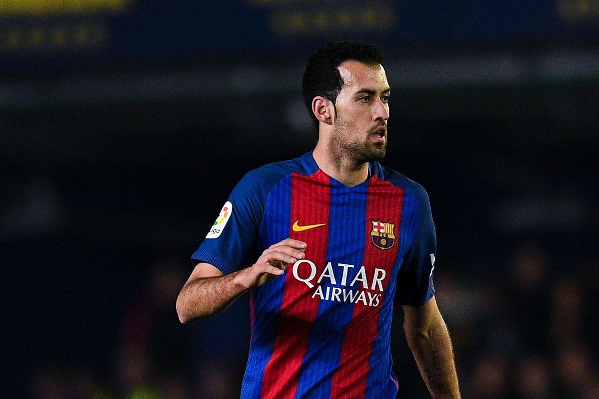 Barcelona confirm midfielder Sergio Busquets will miss 2 weeks