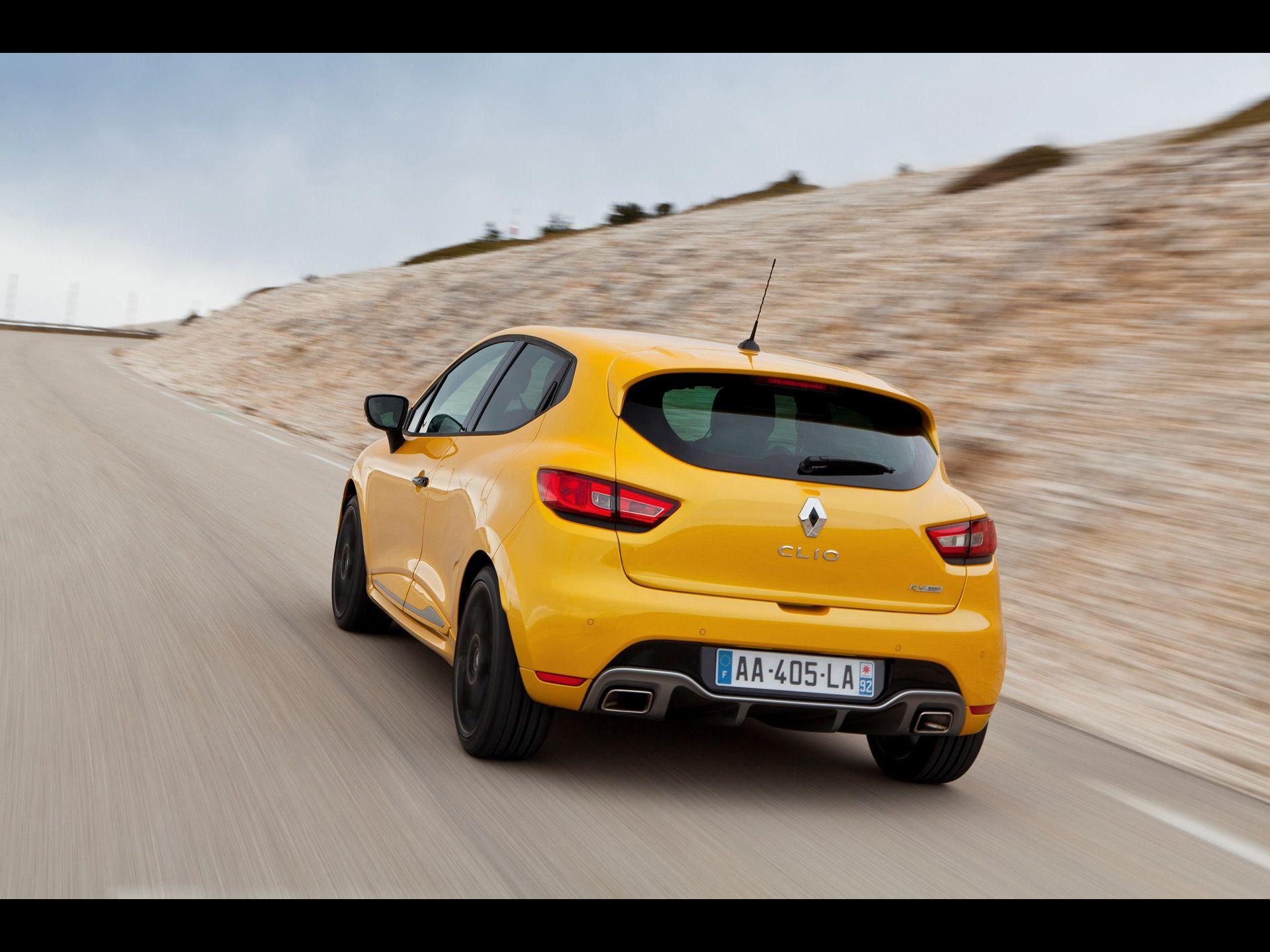 2013 Renault Clio RS 200 EDC Side Static wallpapers