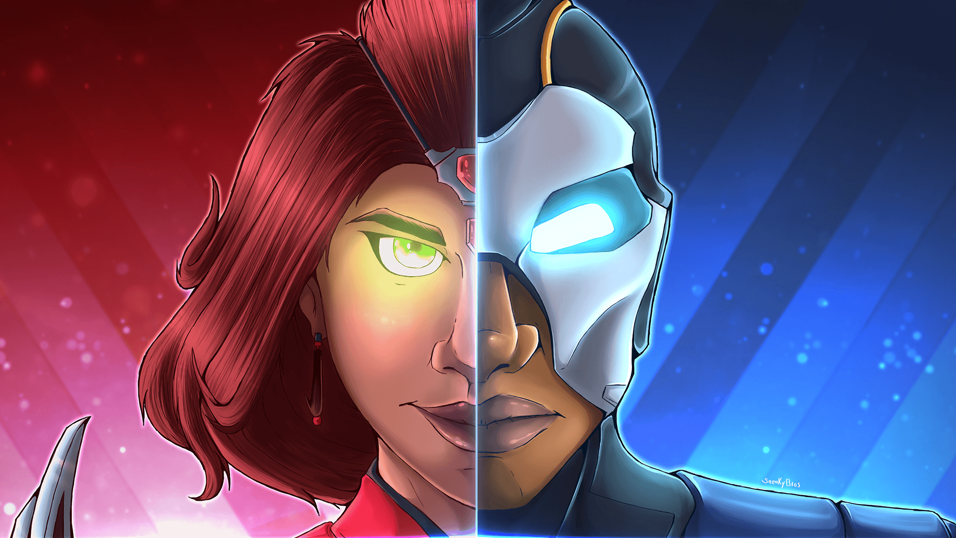 Wanted To Make A Split Series For Fortnite Skins! Valor and Carbide