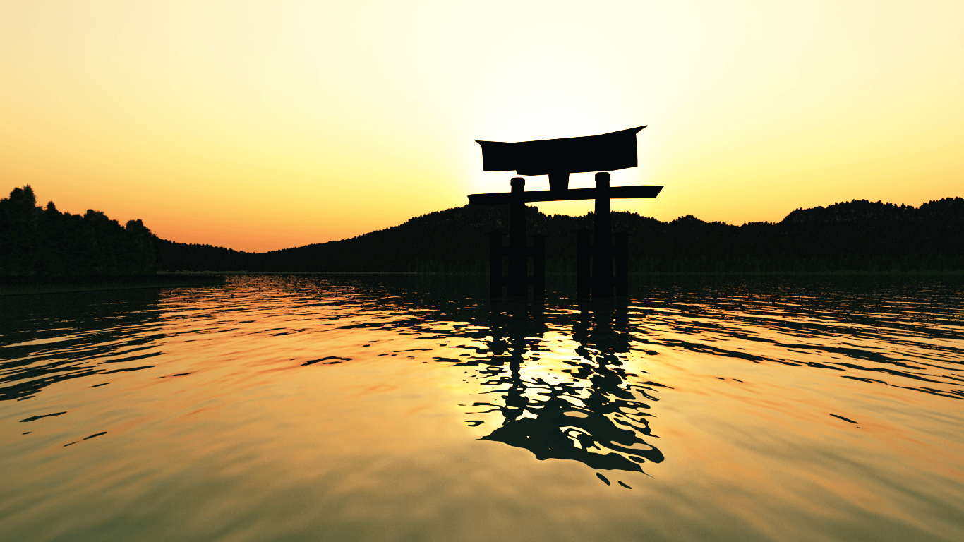 Miyajima Sunset Japan Wallpapers by Vuenick