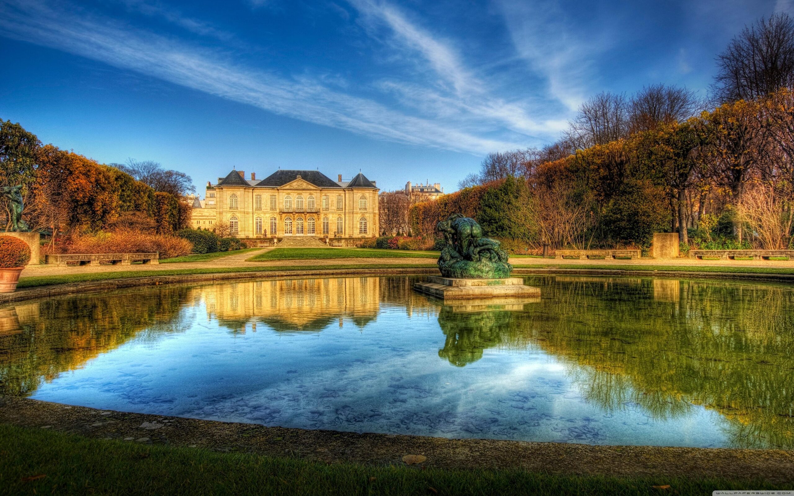 Castle, Paris, France HD desktop wallpapers : High Definition