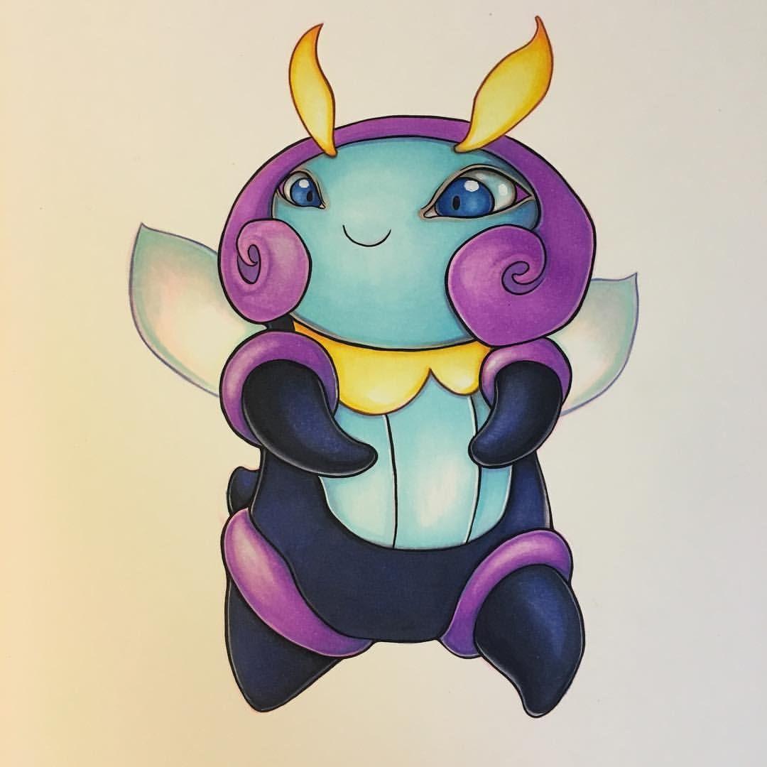 billyfowler: “Drew my girlie’s favorite Pokemon for her birthday