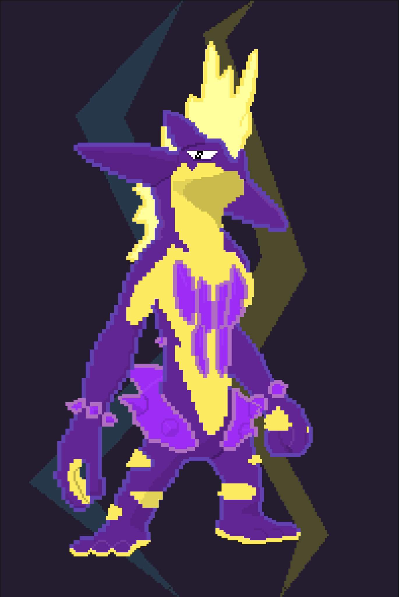 Just more Pixel art I made. This time Toxtricity!