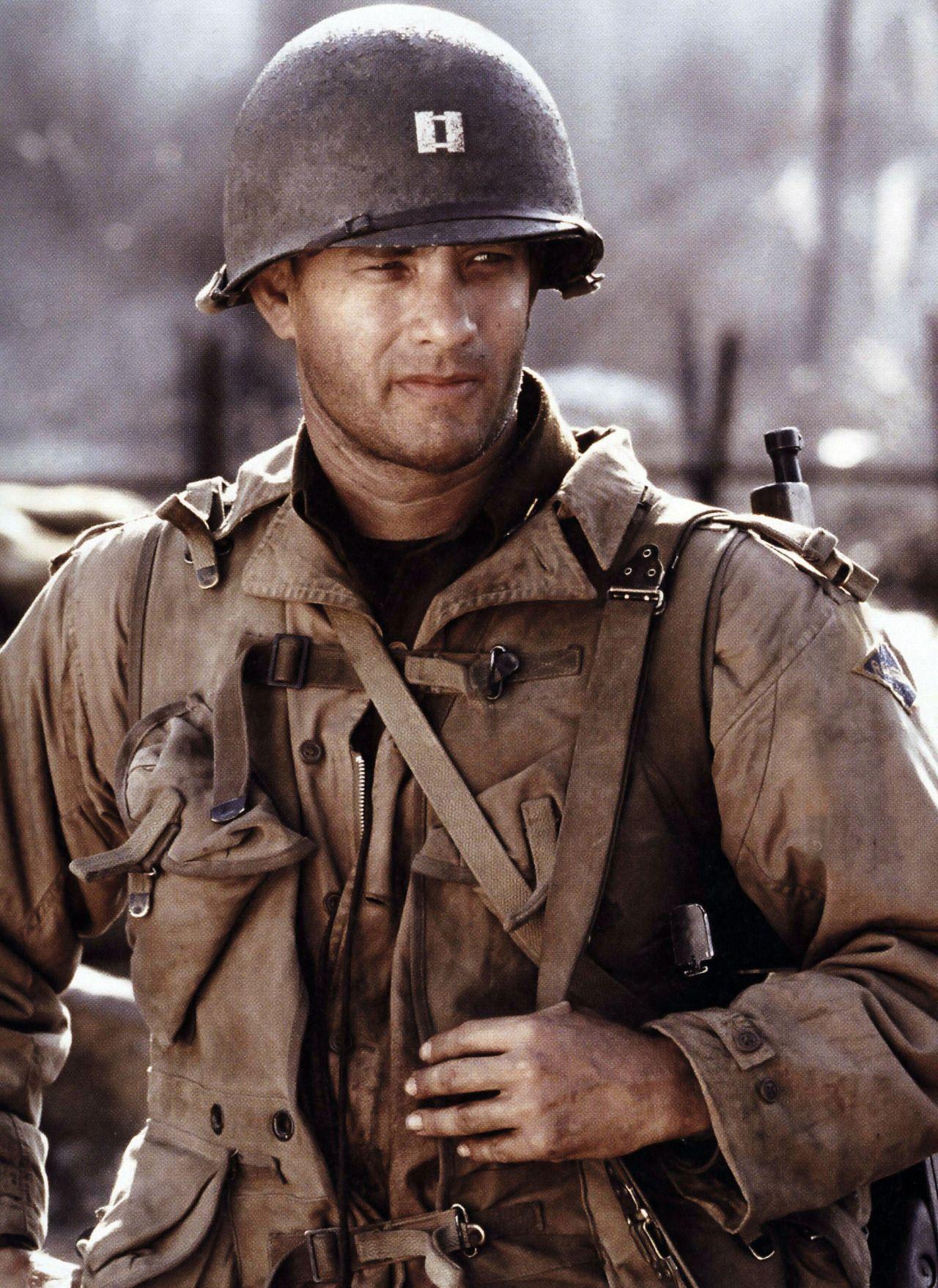 Tom Hanks in Saving Private Ryan. Almost everything this man stars