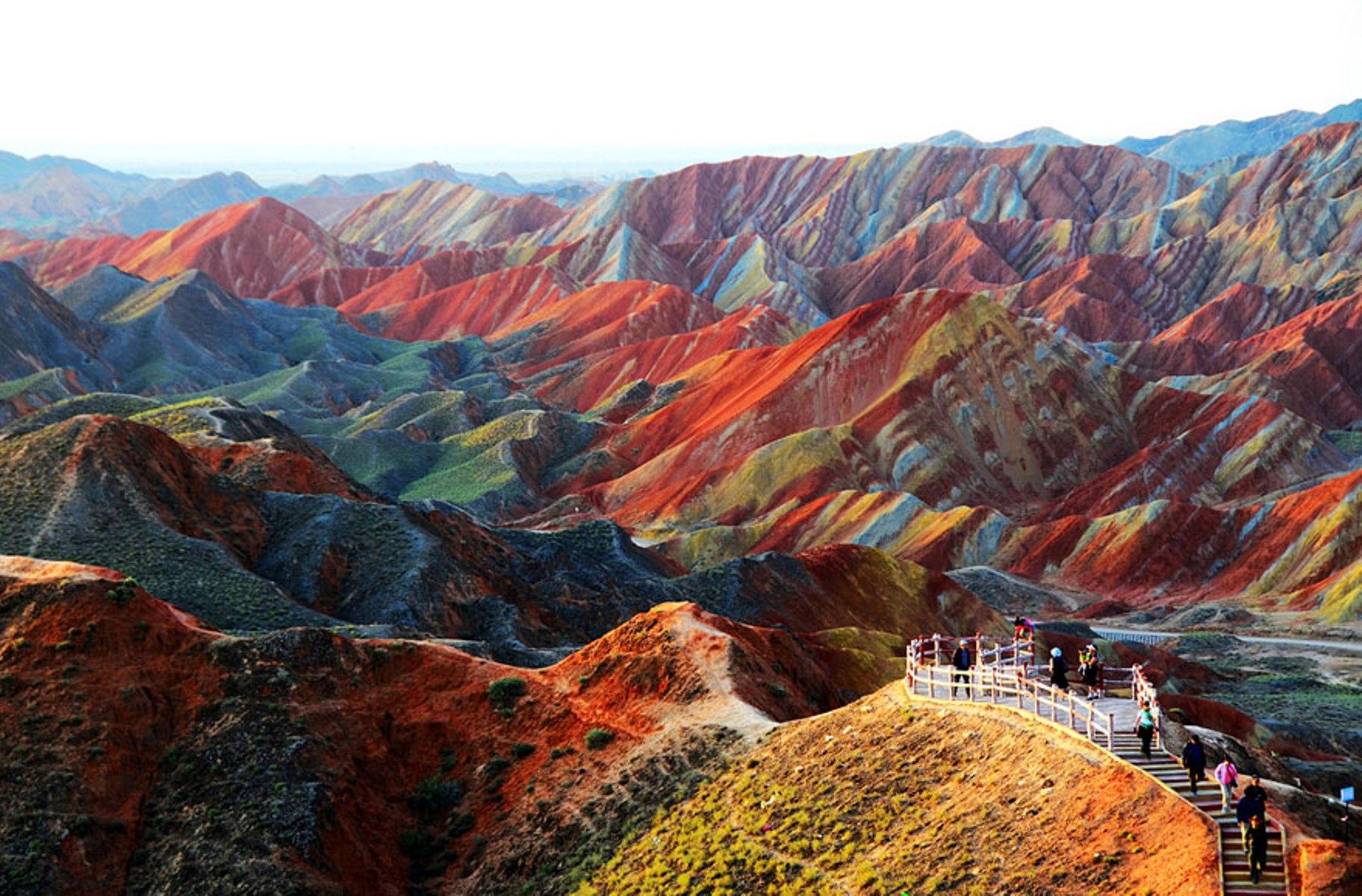 Zhangye Danxia Landform in China [] : wallpapers