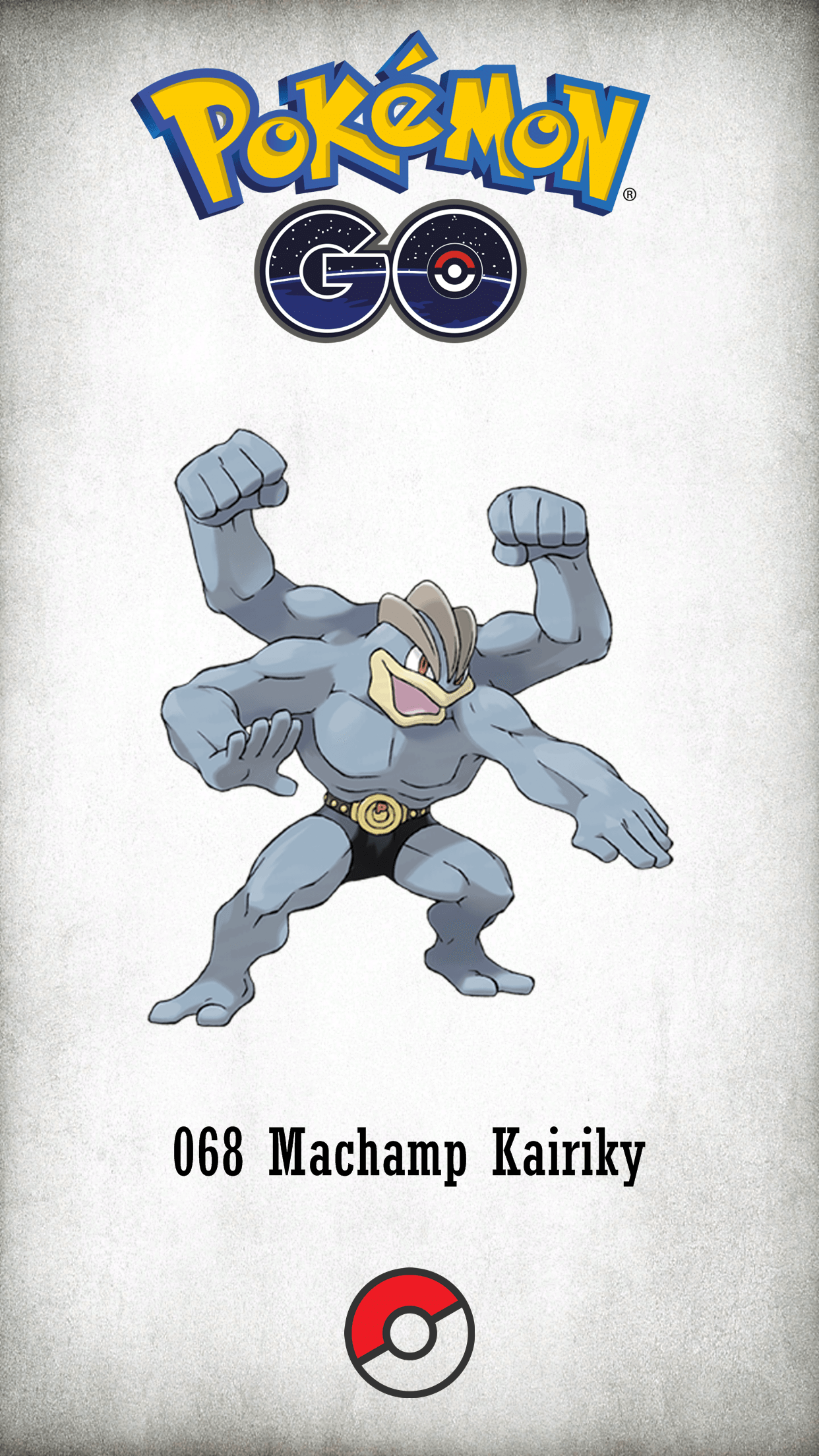 068 Character Machamp Kairiky