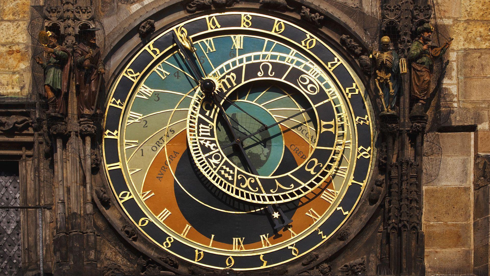 The Prague Astronomical Clock HD Wallpapers