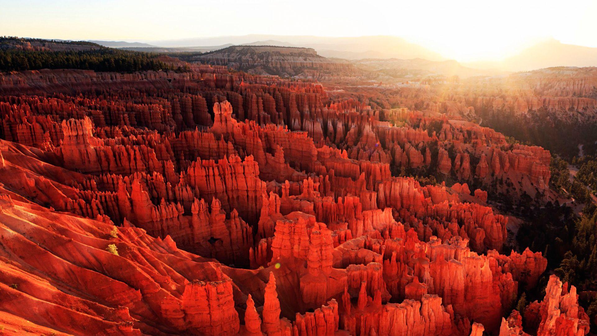 Bryce Canyon Rocks National Park Utah Panorama Wallpapers