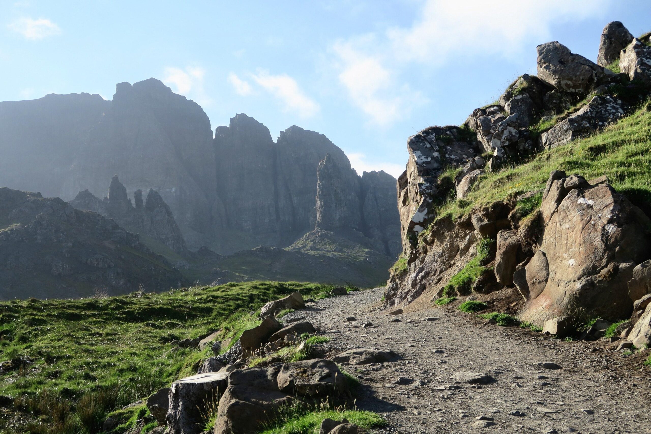 isle of skye old man of storr scotland and sunset hd wallpapers and