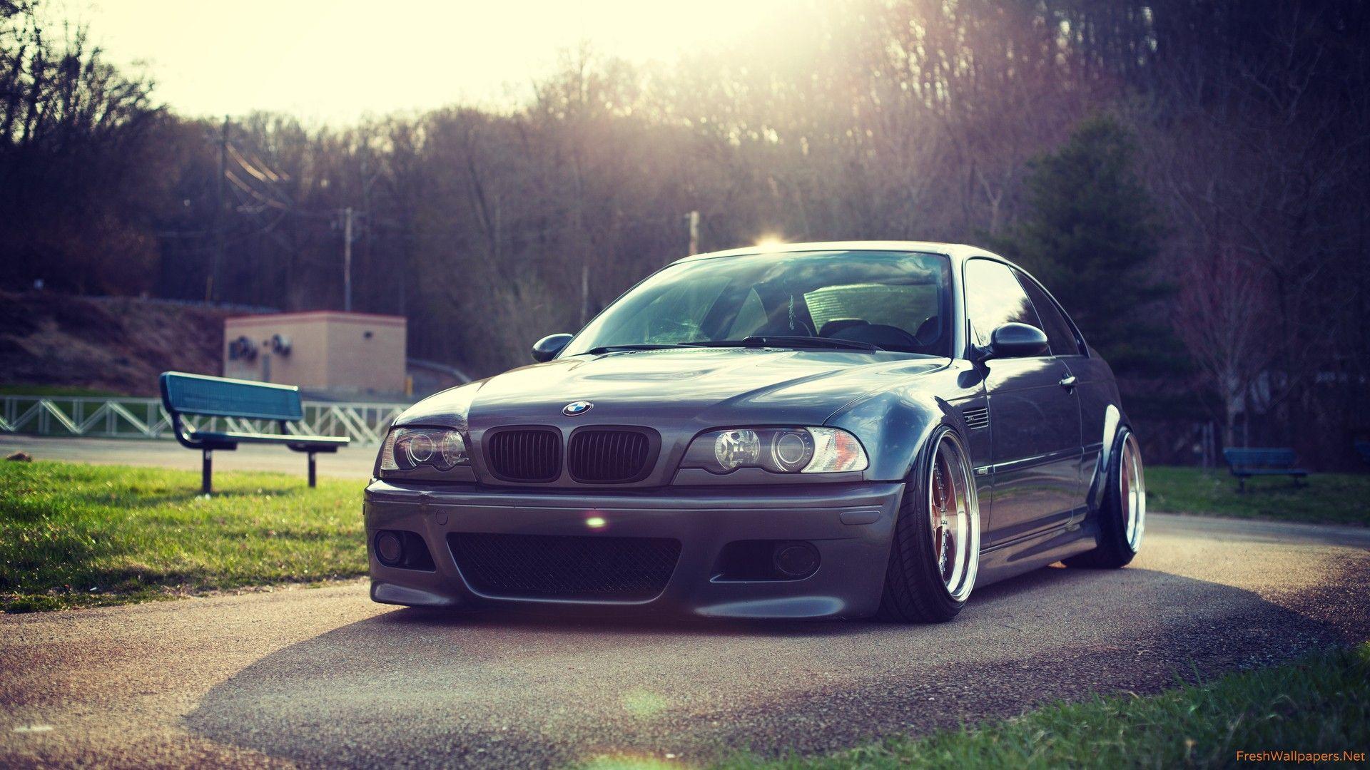 BMW E46 M3 Car Front Tuning wallpapers