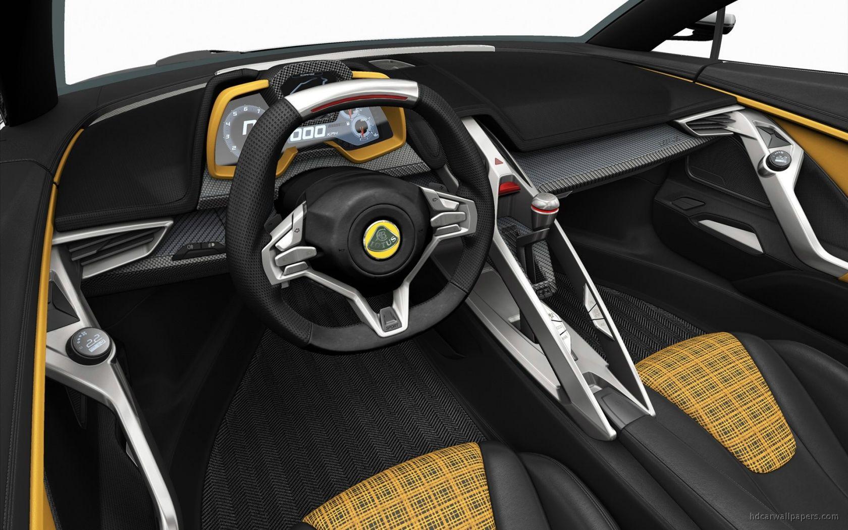 2015 Lotus Elise Concept Interior Wallpapers