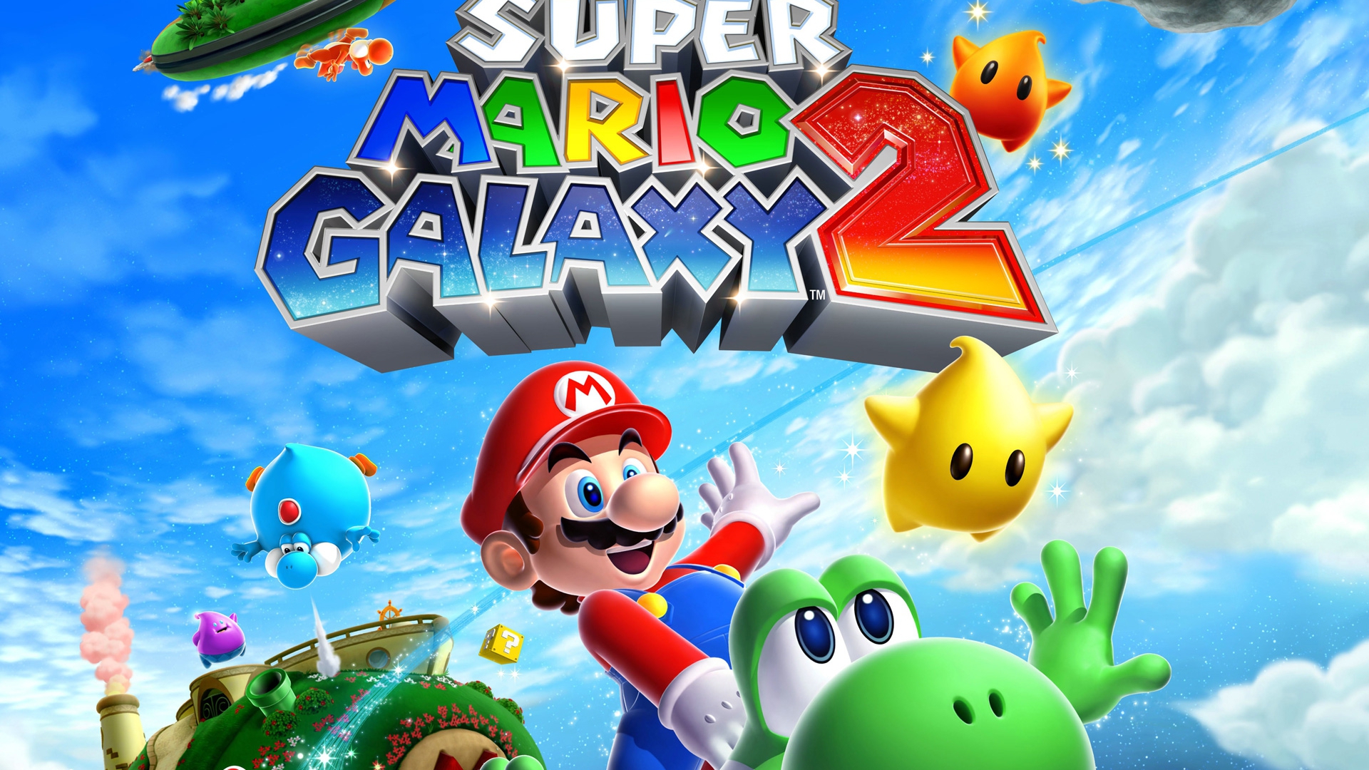 Super Mario Galaxy Wallpapers 4K