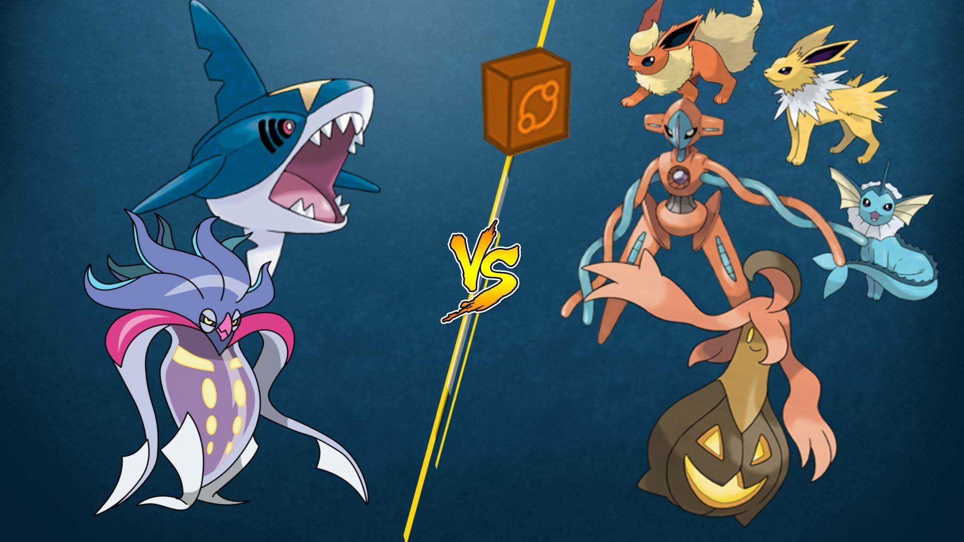 PTCGO Stream Match] Malamar/Sharpedo vs Gourgeist/Deoxys