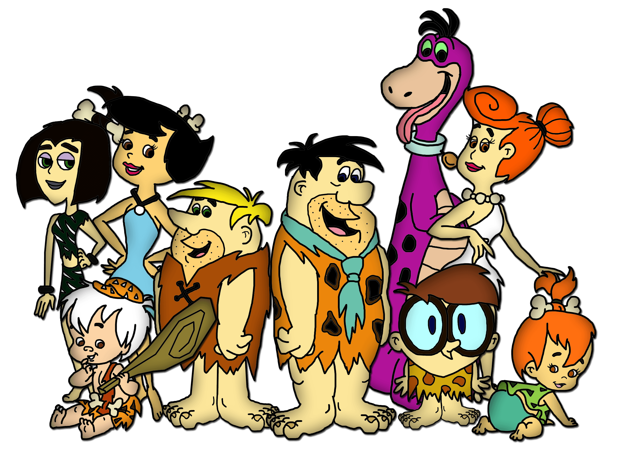 Toon Reboot: The Flintstones by Moheart7