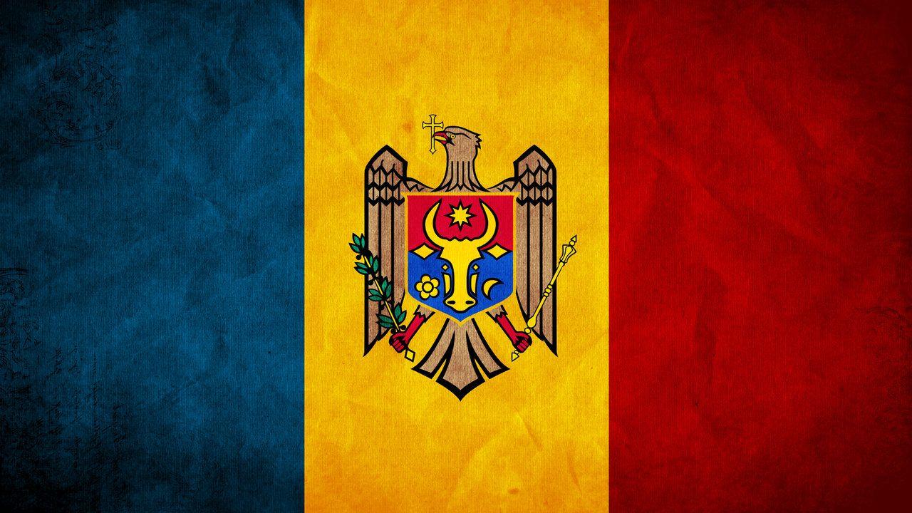 Moldova Grunge Flag by SyNDiKaTa