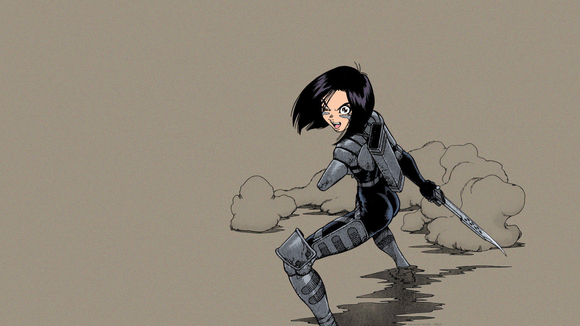 Girl anime Battle Angel Alita wallpapers and image