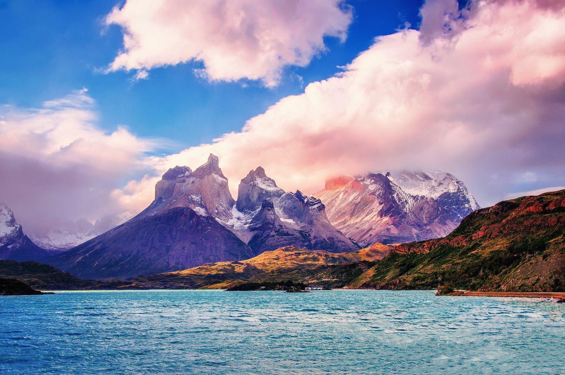 south america chile national park torres del paine national park