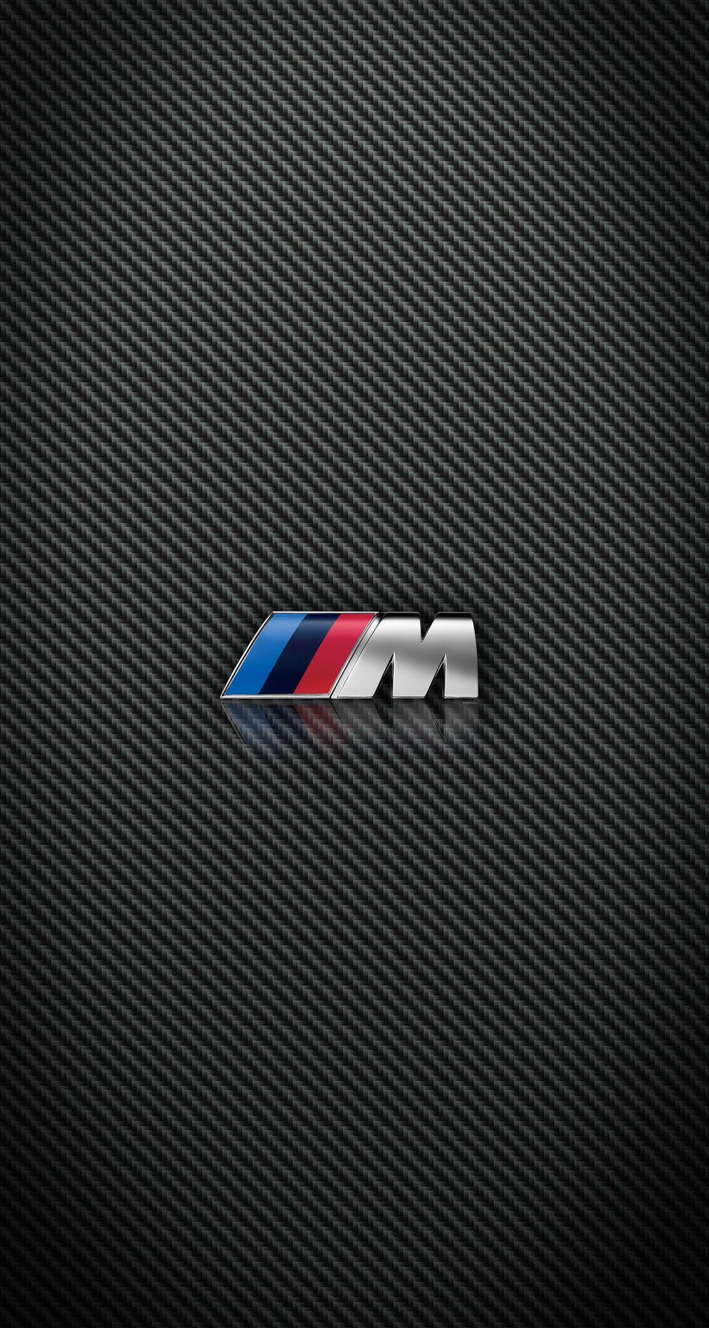 Carbon Fiber BMW and M Power iPhone wallpapers for iPhone 6 Plus