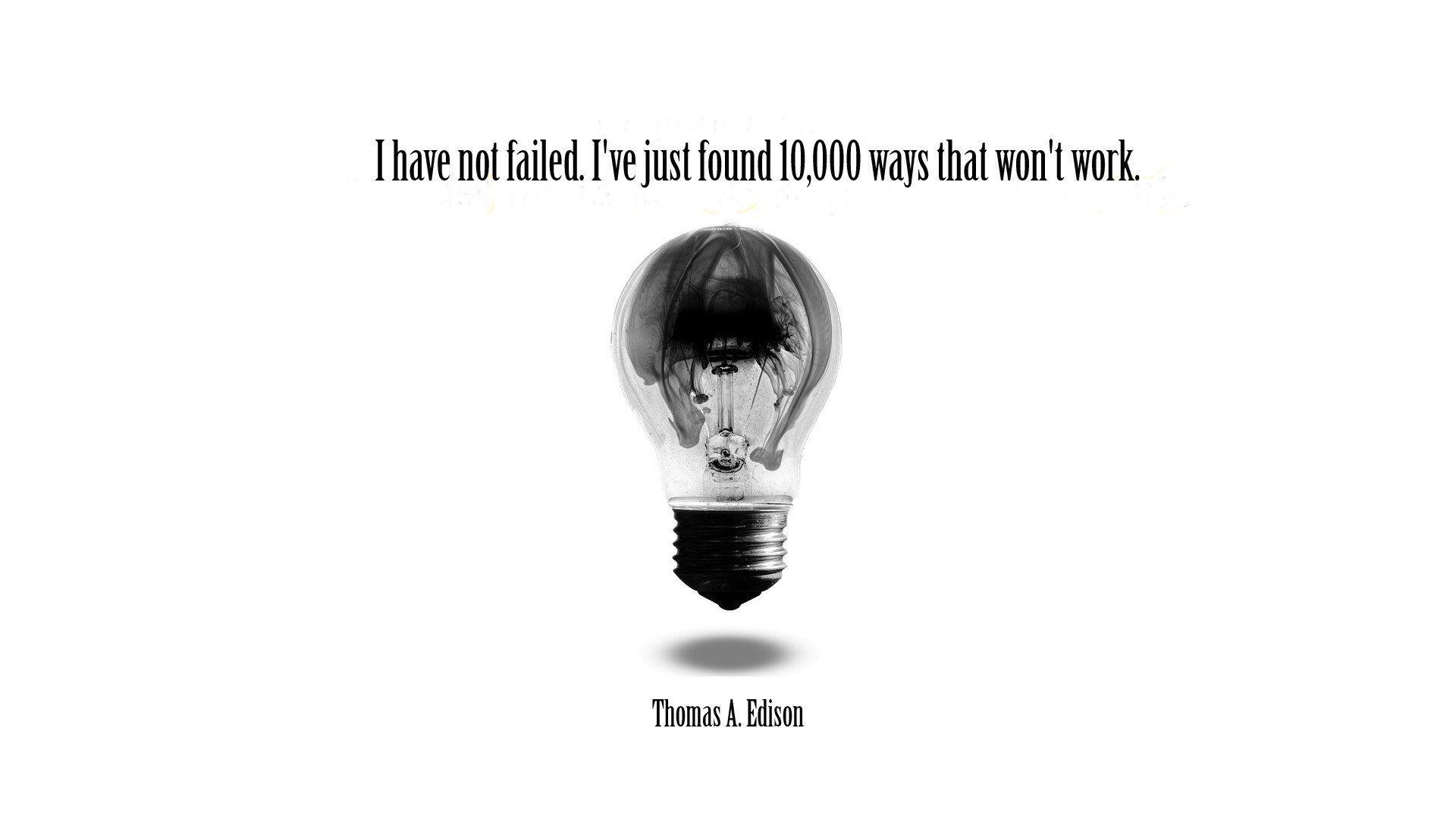 Thomas Edison Quotes