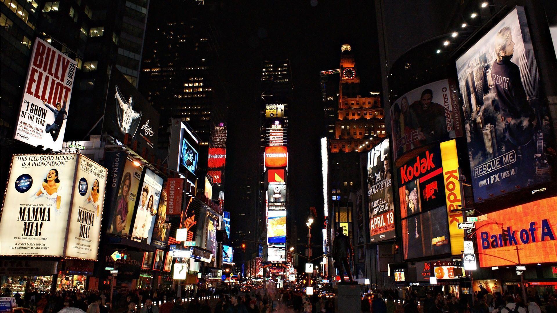 Times Square Wallpapers Hd Wallpapers