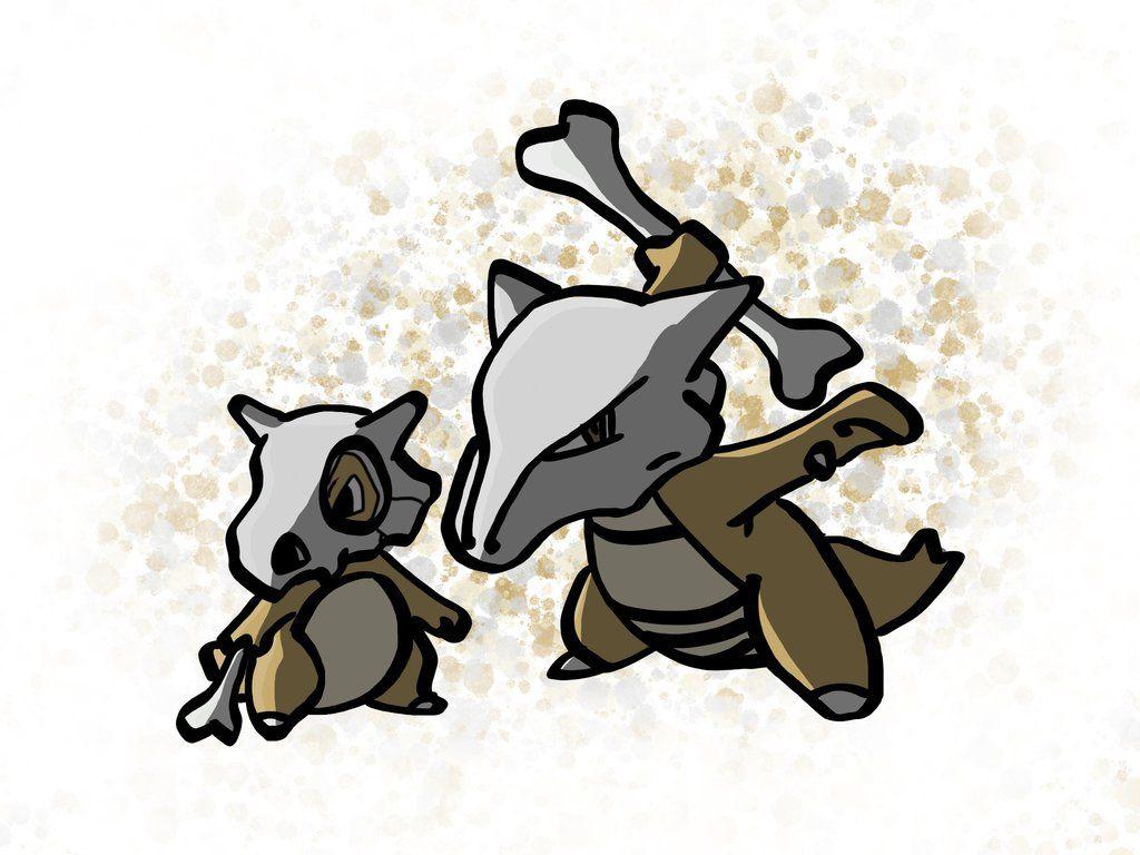 Cubone and Marowak by BlacksmithnWizard