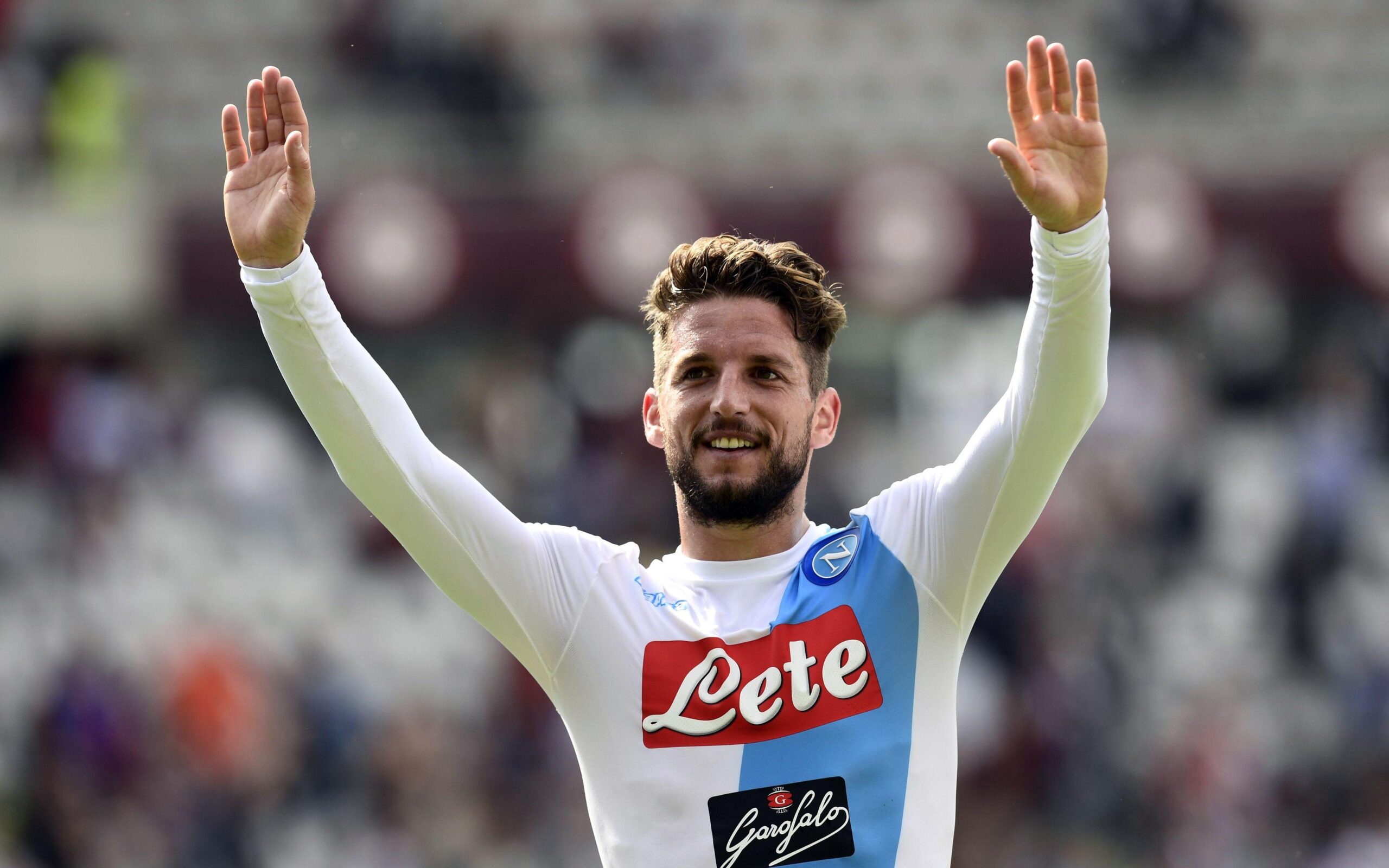 Download wallpapers Dries Mertens, 4k, soccer, footballers, Napoli