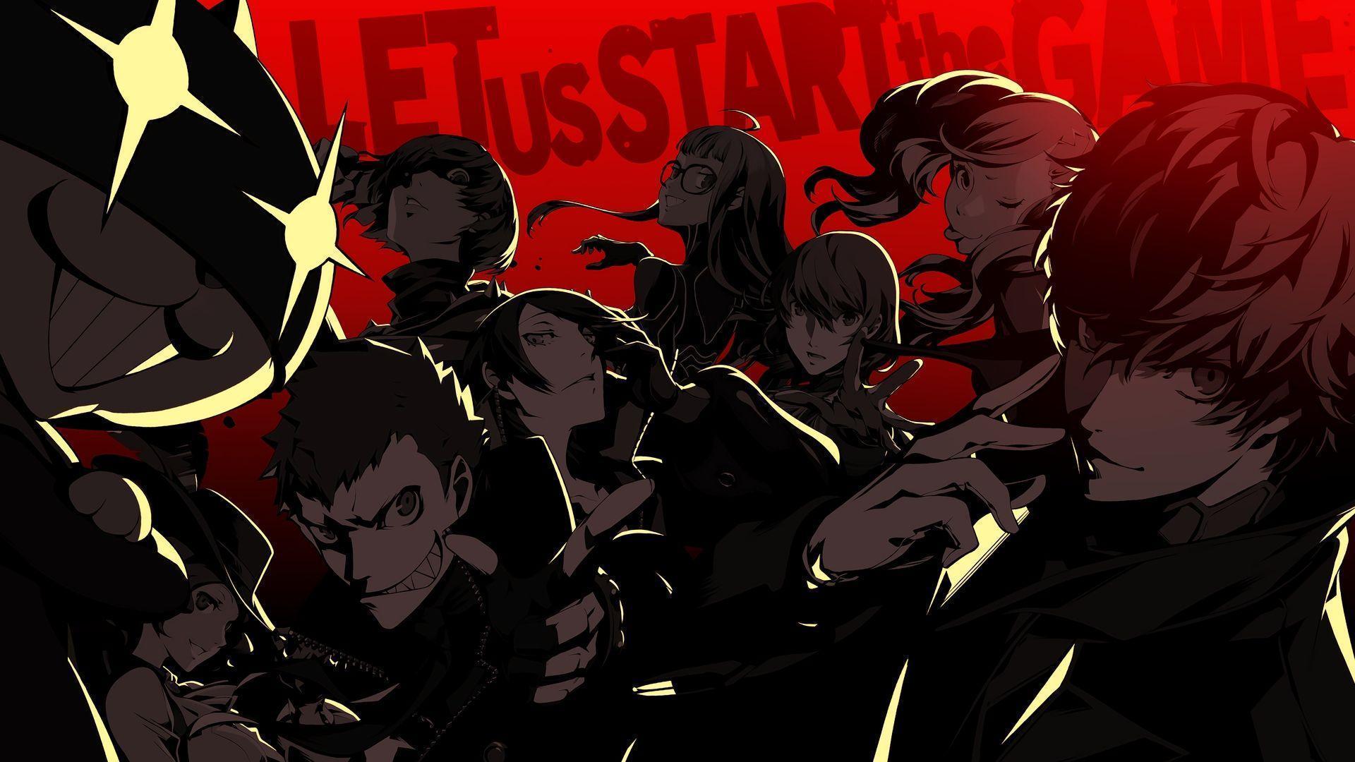 Portret bohatera Persona 5., wallpapers from Persona 5