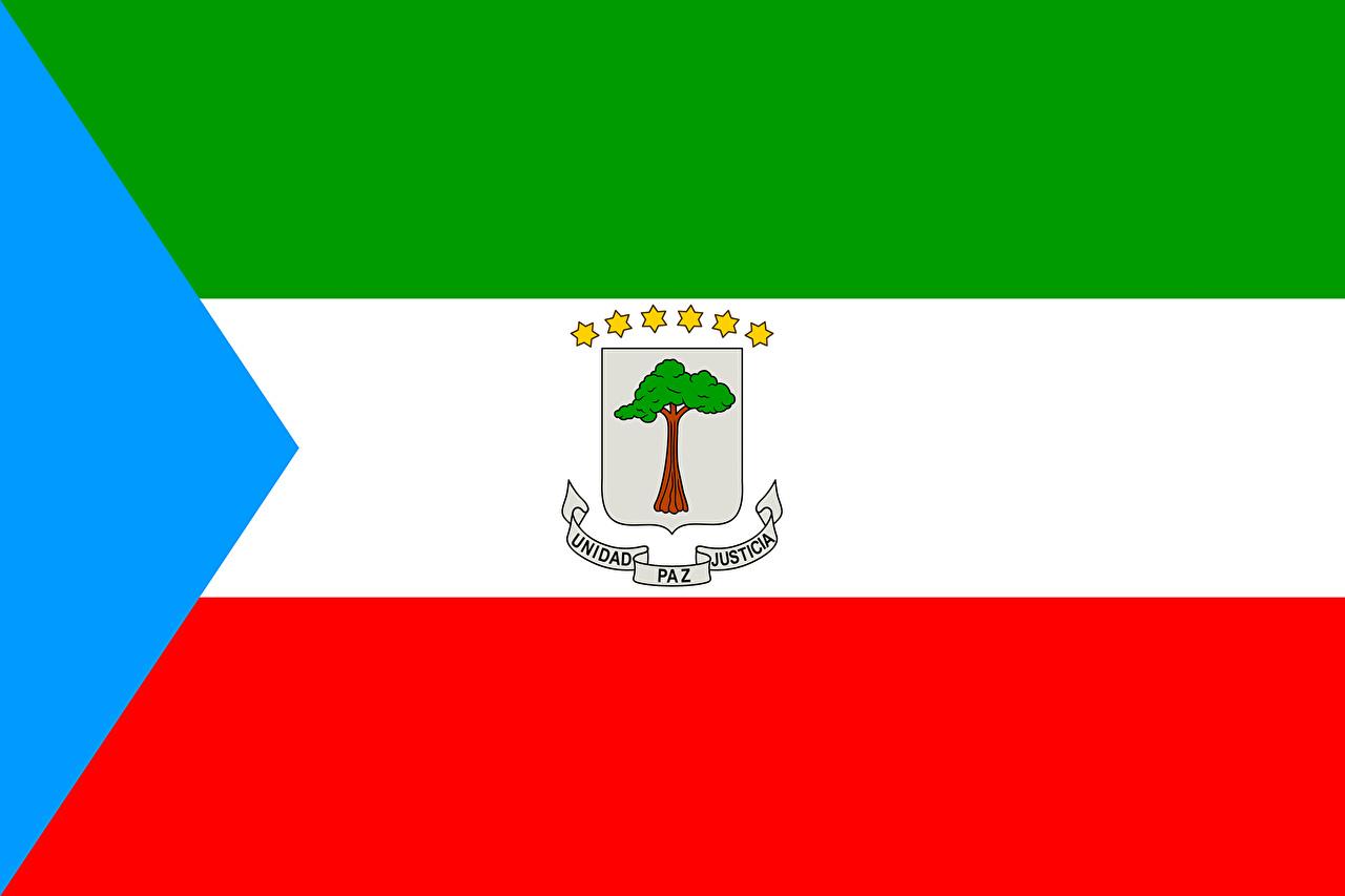 Pictures Equatorial Guinea Flag Stripes