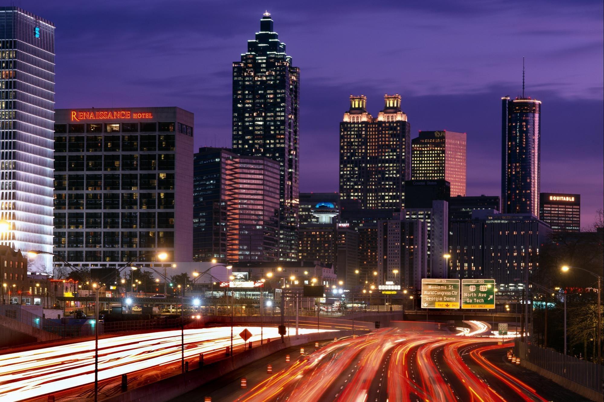 Atlanta georgia dusk wallpapers