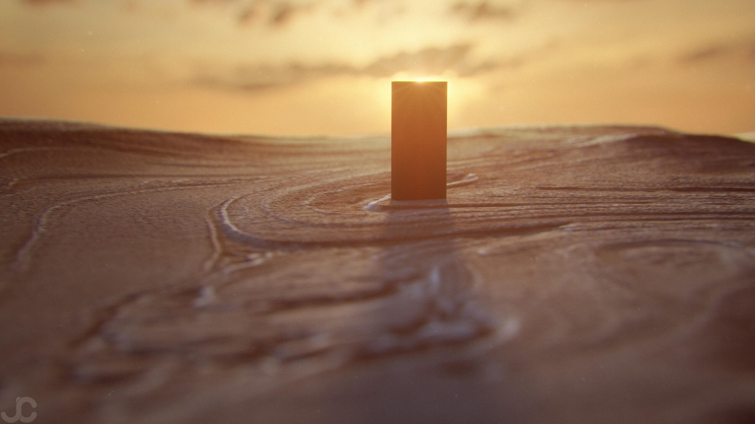 I made a 3D tribute to 2001: A Space Odyssey [] : wallpapers