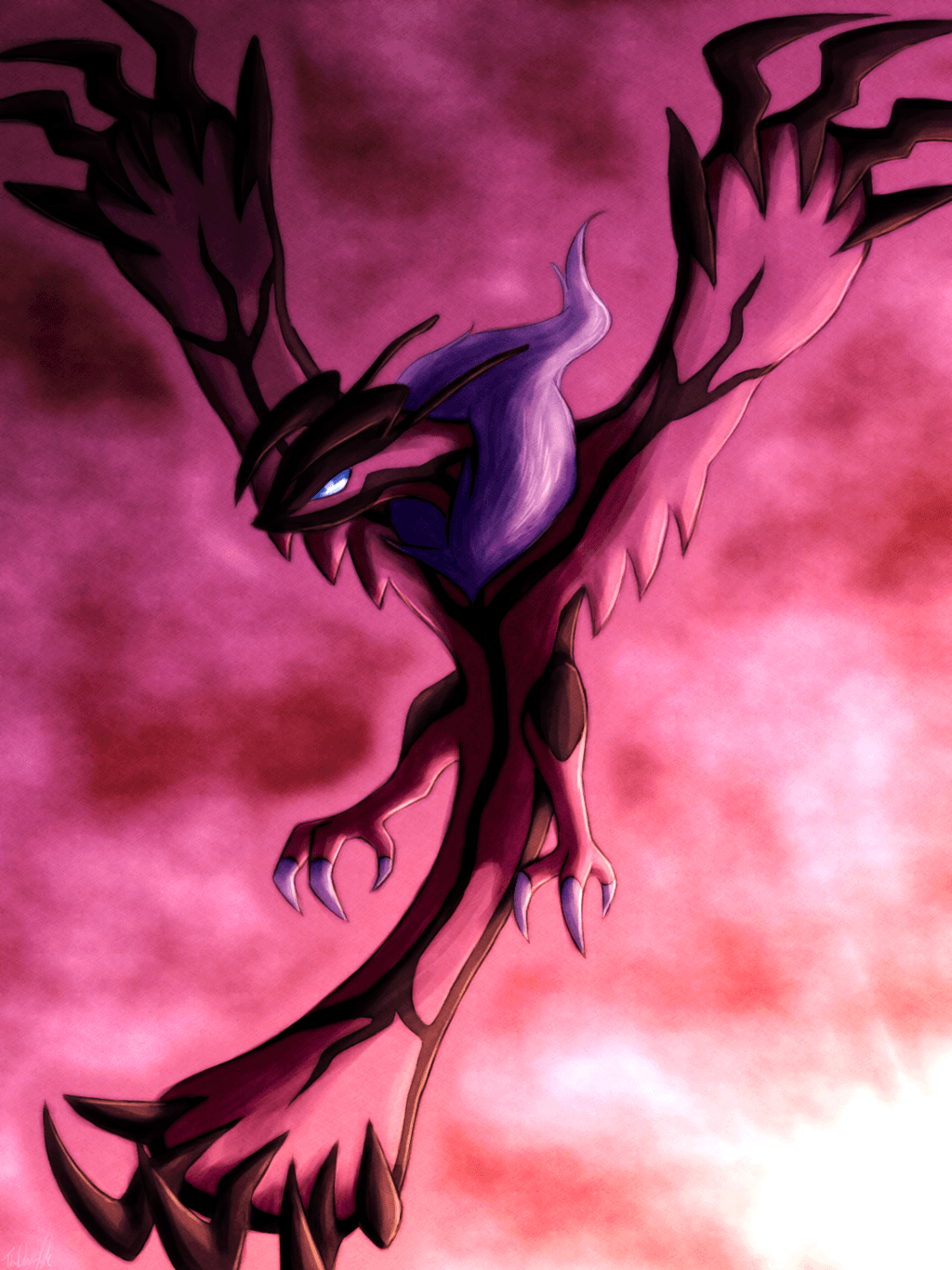 Yveltal . by TheDogzLife