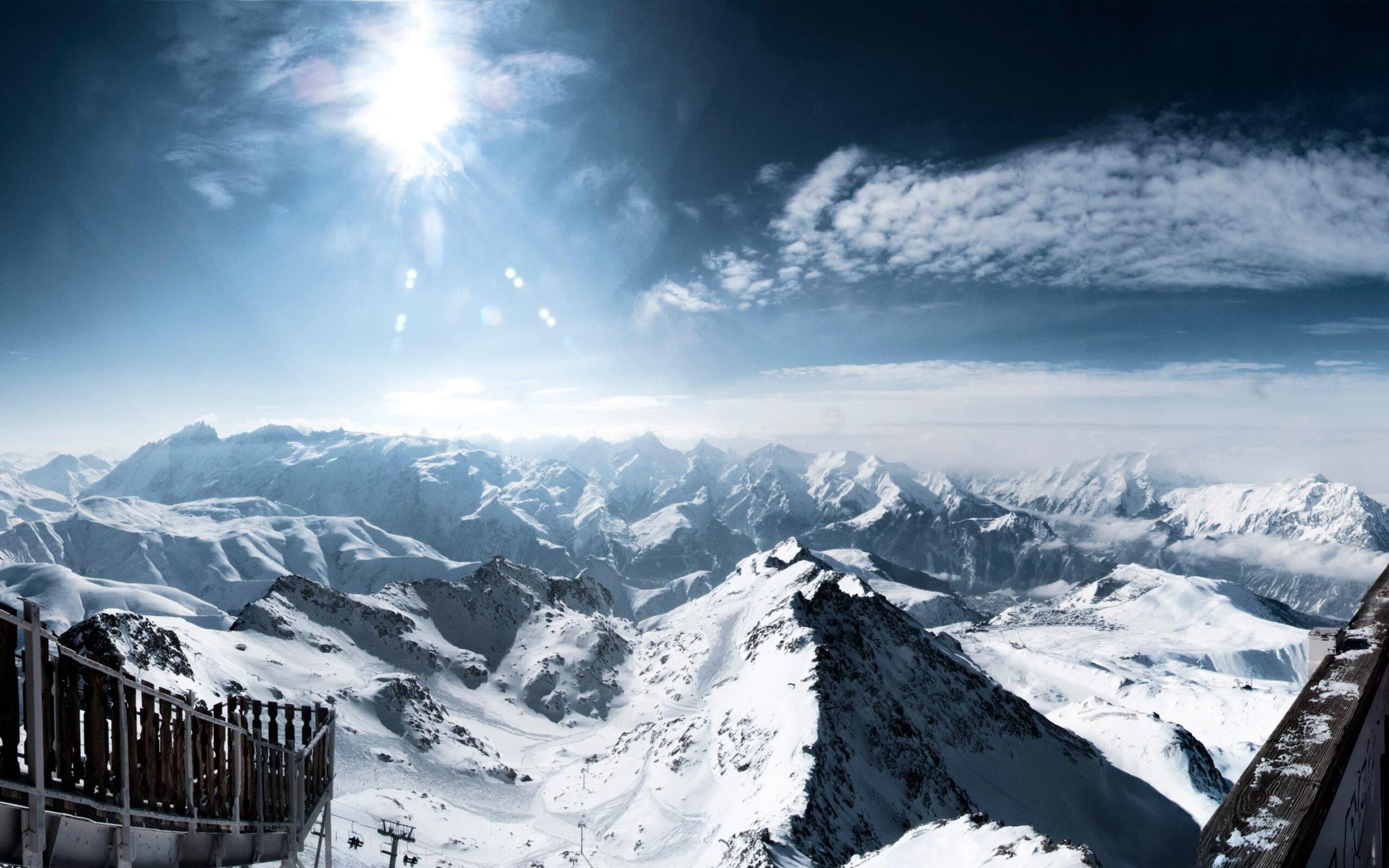 Snowy Alps Wallpapers []