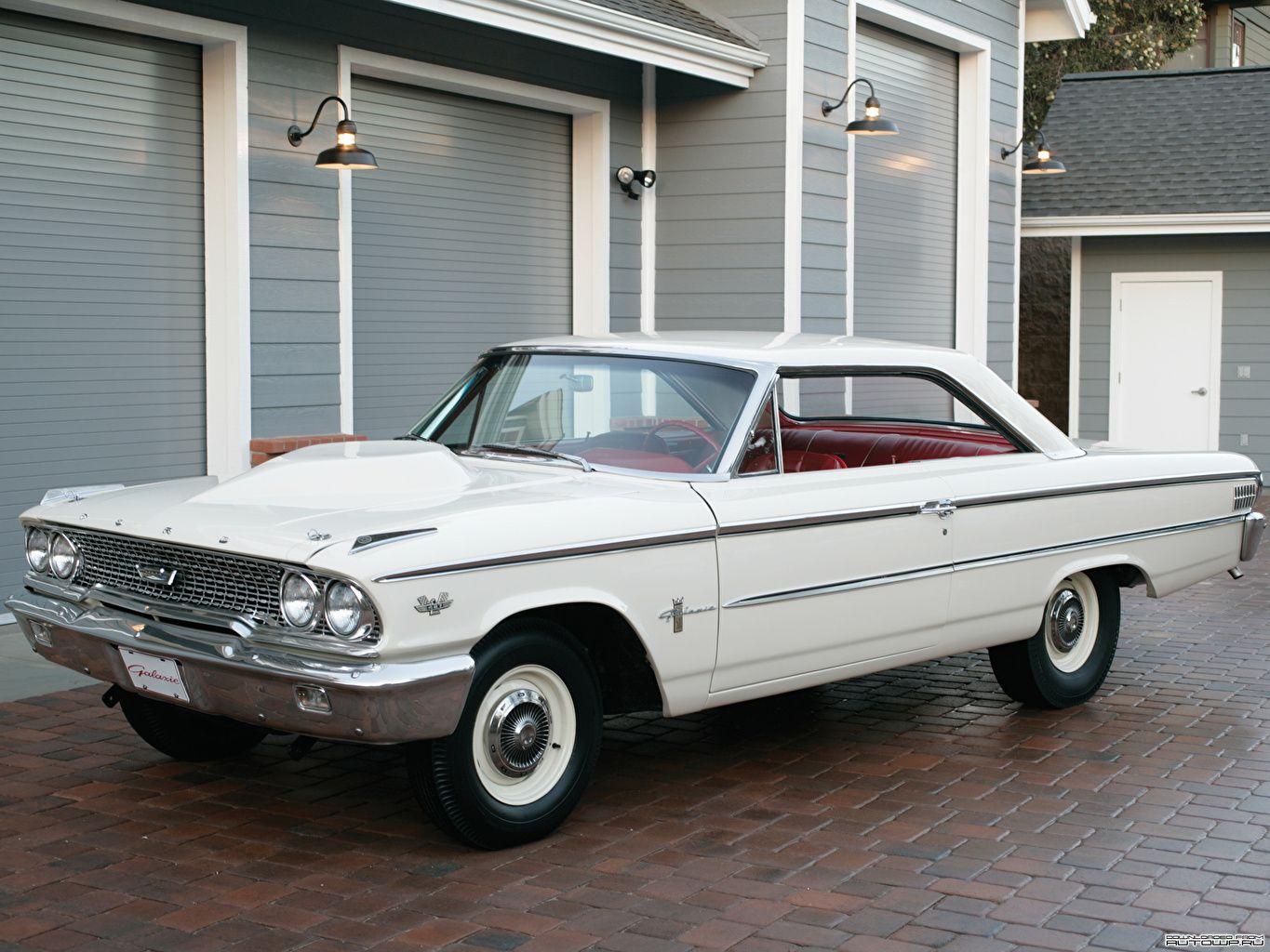 Wallpapers Ford Galaxie 500 Factory Lightweight 1963 Cars