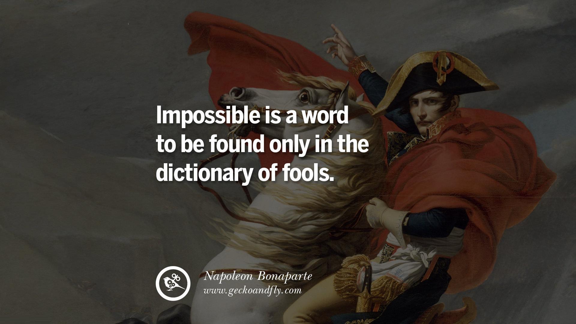 40 Napoleon Bonaparte Quotes On War, Religion, Politics And Government