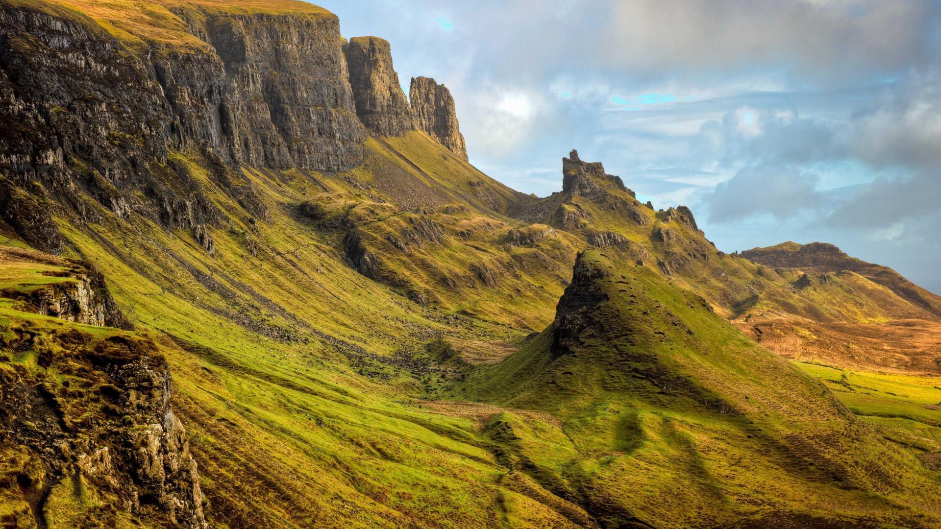 Landscapes hills scotland isle of skye meh wallpapers