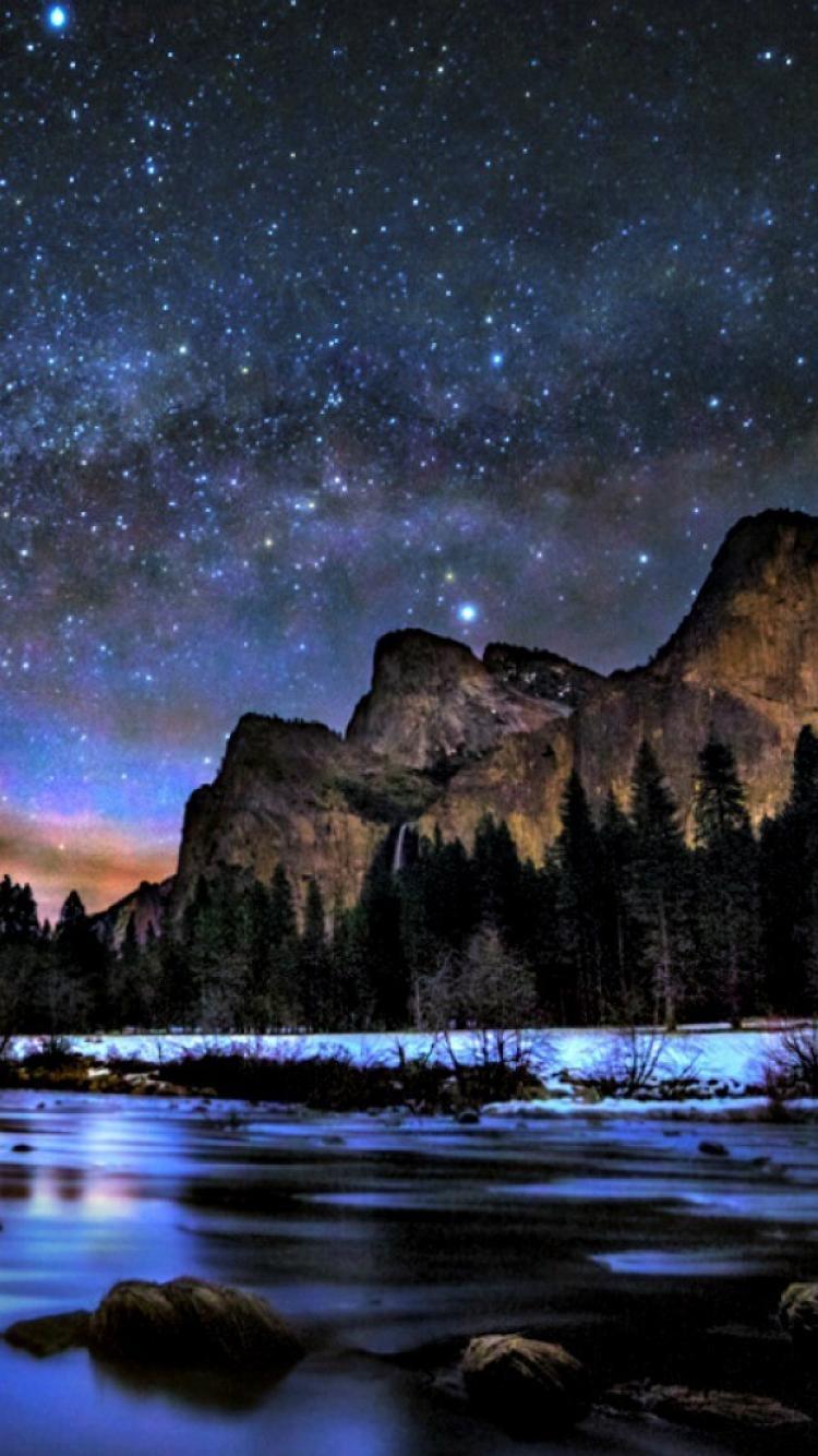 Way peaceful sky lovely yosemite national park wallpapers