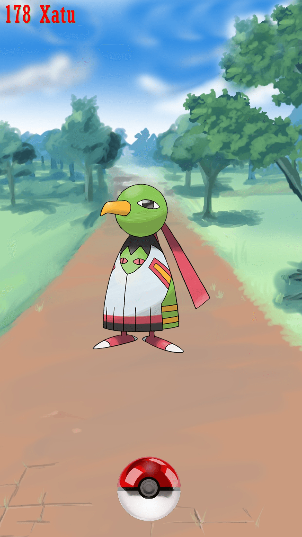 178 Street Pokeball Xatu