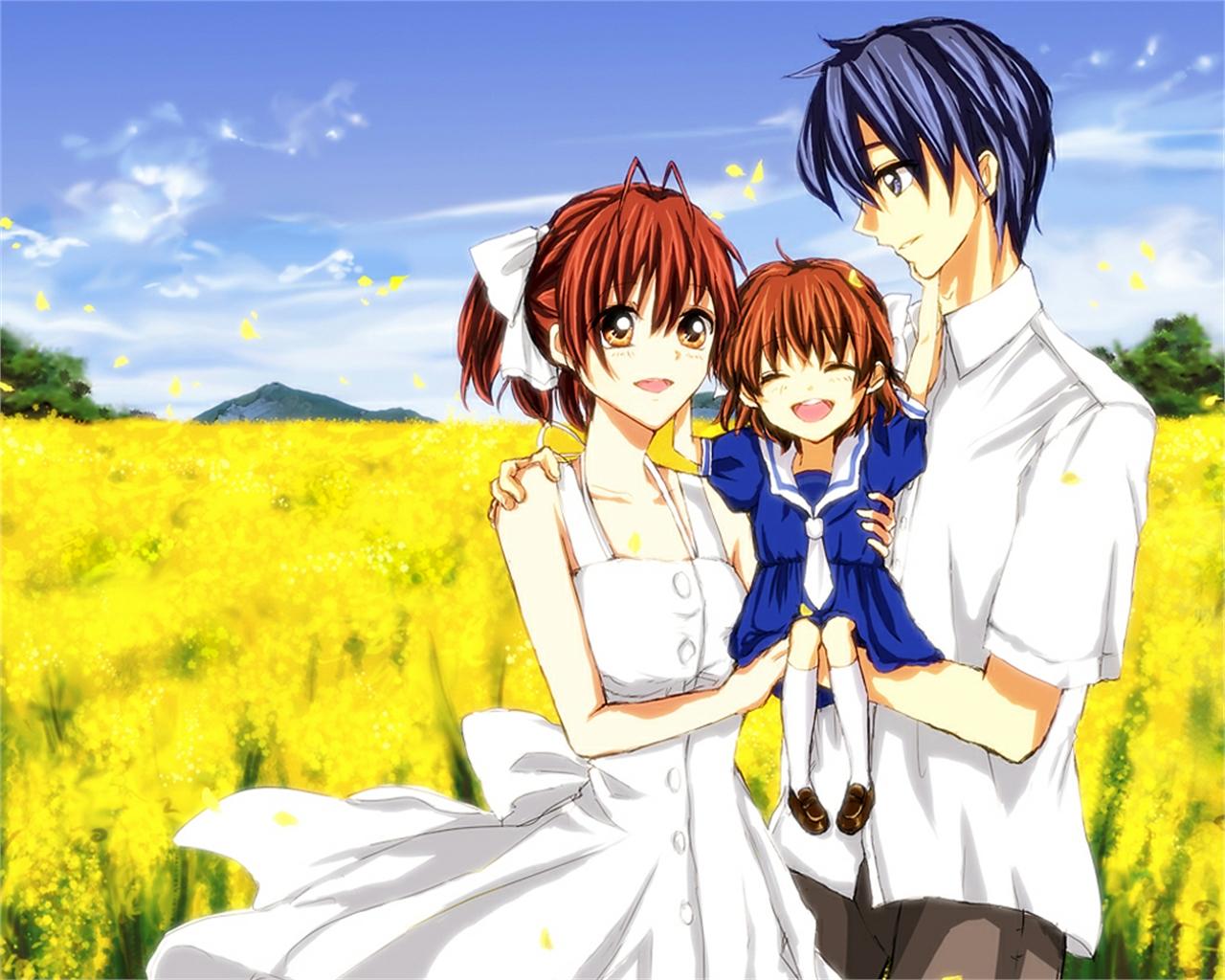 Download wallpapers from anime Clannad with tags: Pictures, Nagisa