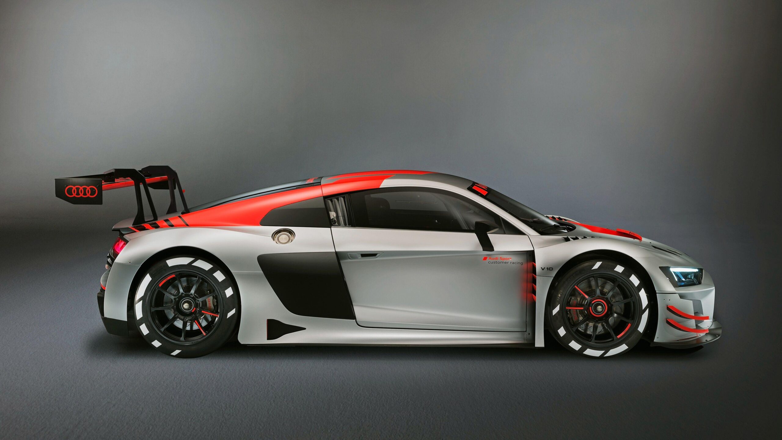 2019 Audi R8 LMS Side View 4k hd