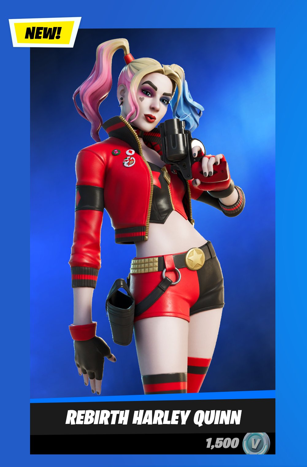 Rebirth Harley Quinn Fortnite wallpapers