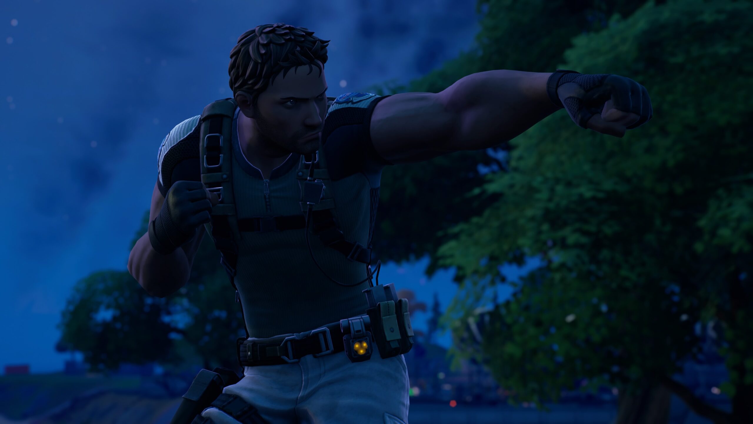 Chris Redfield Fortnite wallpapers