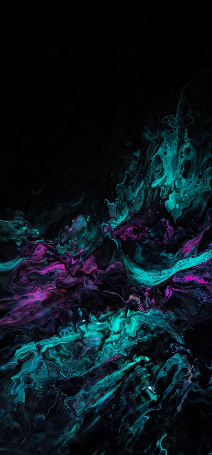 Paint Stains Mixing Wallpapers