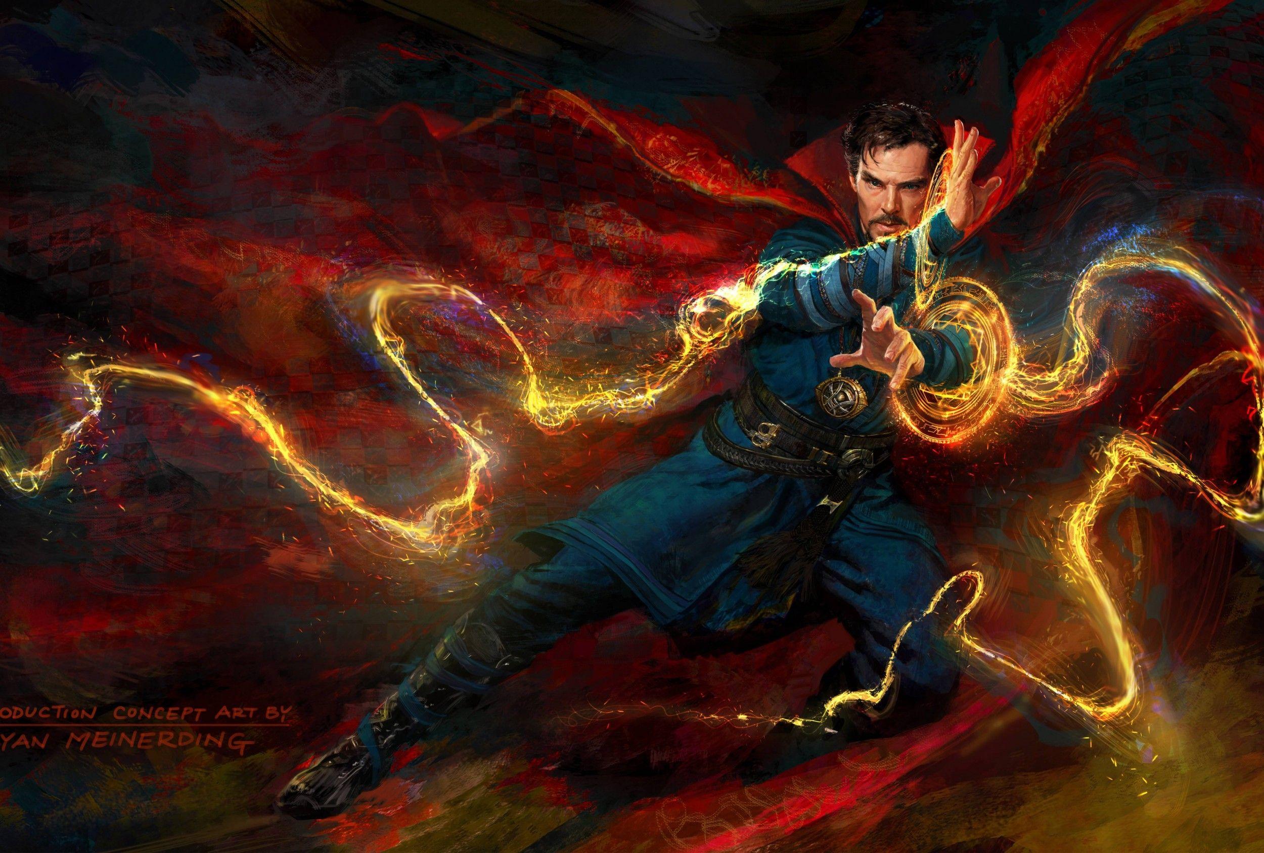 Download Doctor Strange, Benedict Cumberbatch, Artwork