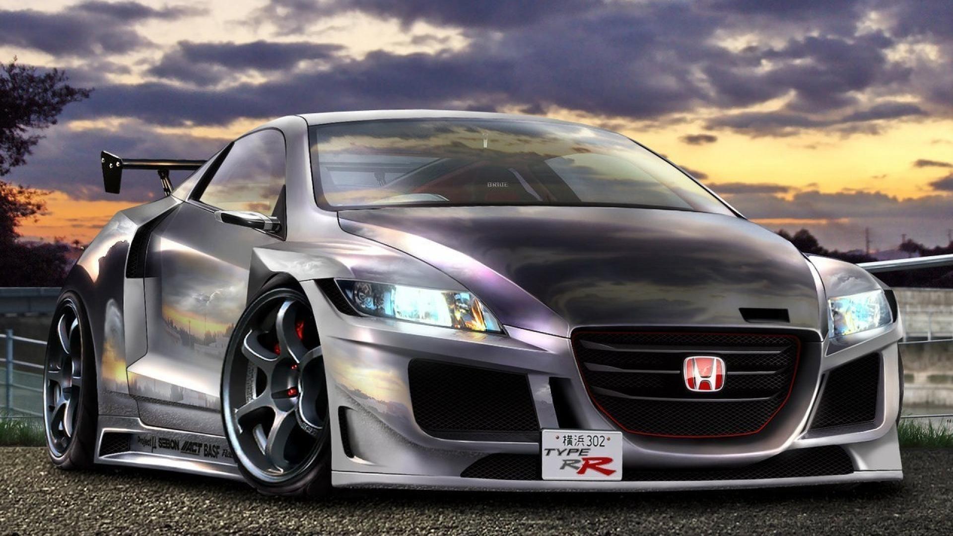 Cars tuning 3d honda cr